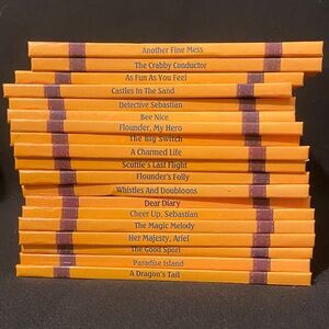 Disney Little Mermaid’s Treasure set books (19) from 1992 EUC